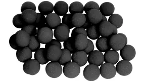 2 inch Regular Sponge Ball (Black) Bag of 50 from Magic