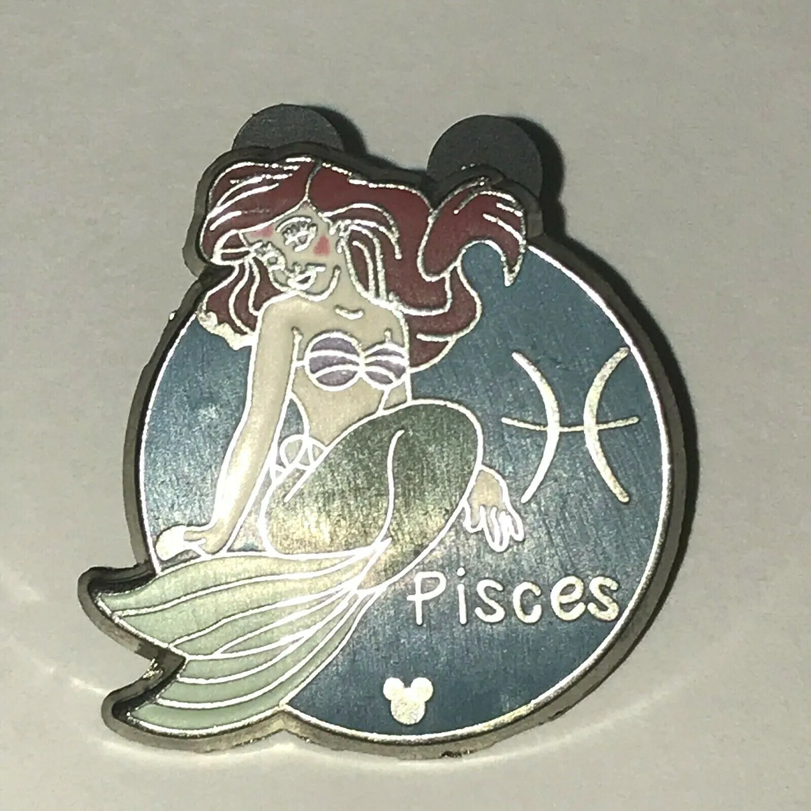 2012 Hidden Mickey Series - Zodiac Collection - Pisces Ariel Disney Pin