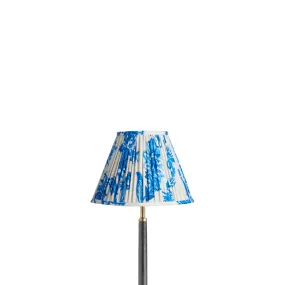 25cm empire shade in blue and white Paisley by Matthew Williamson