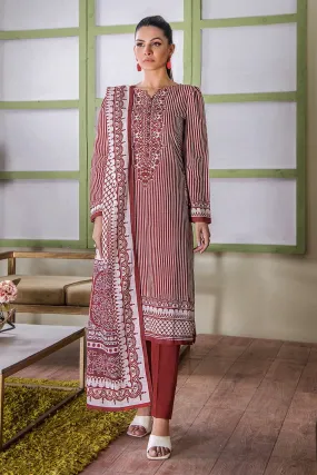 3 Pcs Unstitched Khaddar Suit KKH-2223