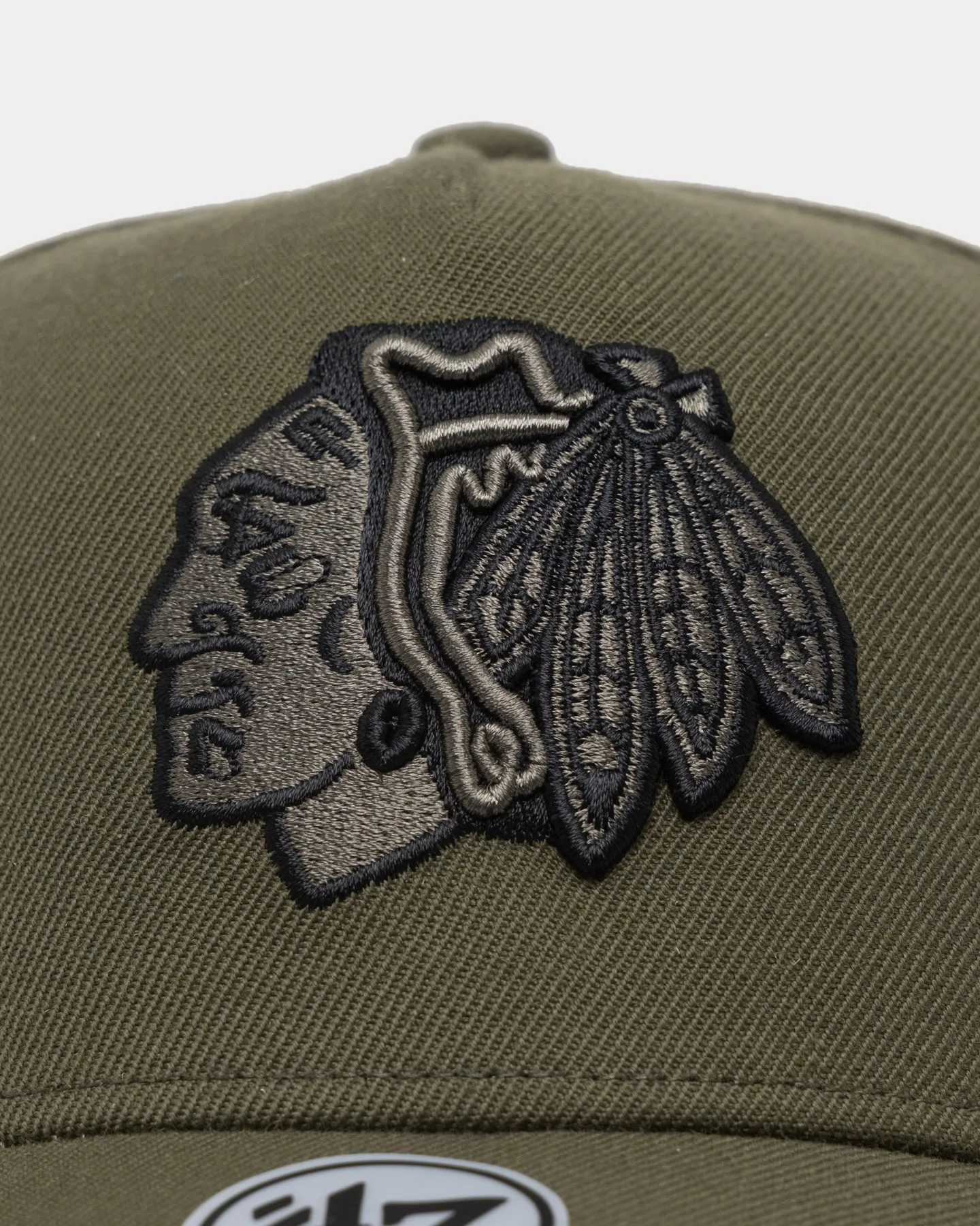 47 Brand Chicago Blackhawks Replica MVP DT Snapback Sandalwood