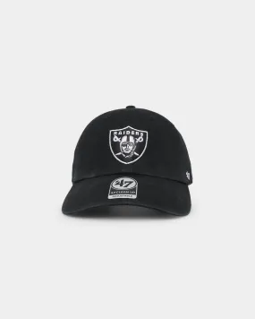 47 Brand Las Vegas Raiders 47 Clean Up Strapback Black