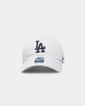 47 Brand Los Angeles Dodgers Clean Up Strapback Bone/Navy