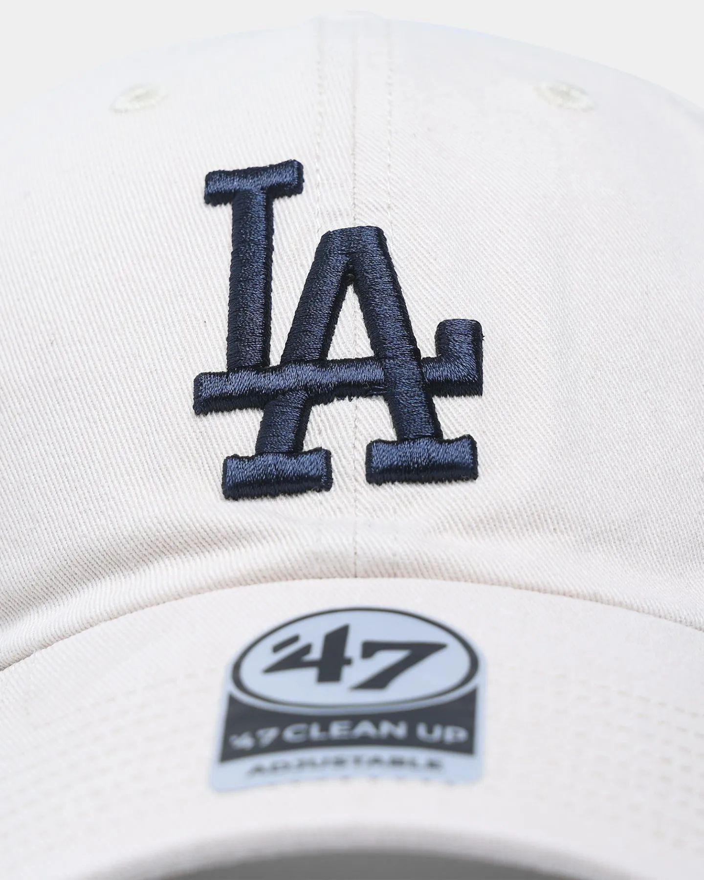 47 Brand Los Angeles Dodgers Clean Up Strapback Bone/Navy