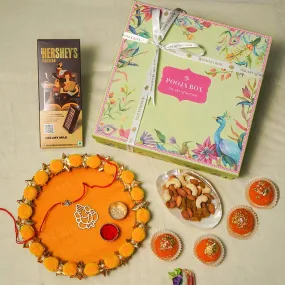 925 Silver Ganesha Rakhi Gifting Box