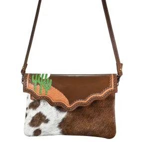 American Darling Hide/Cactus Crossbody