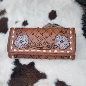 American Darling Tooled Clutch/Wallet