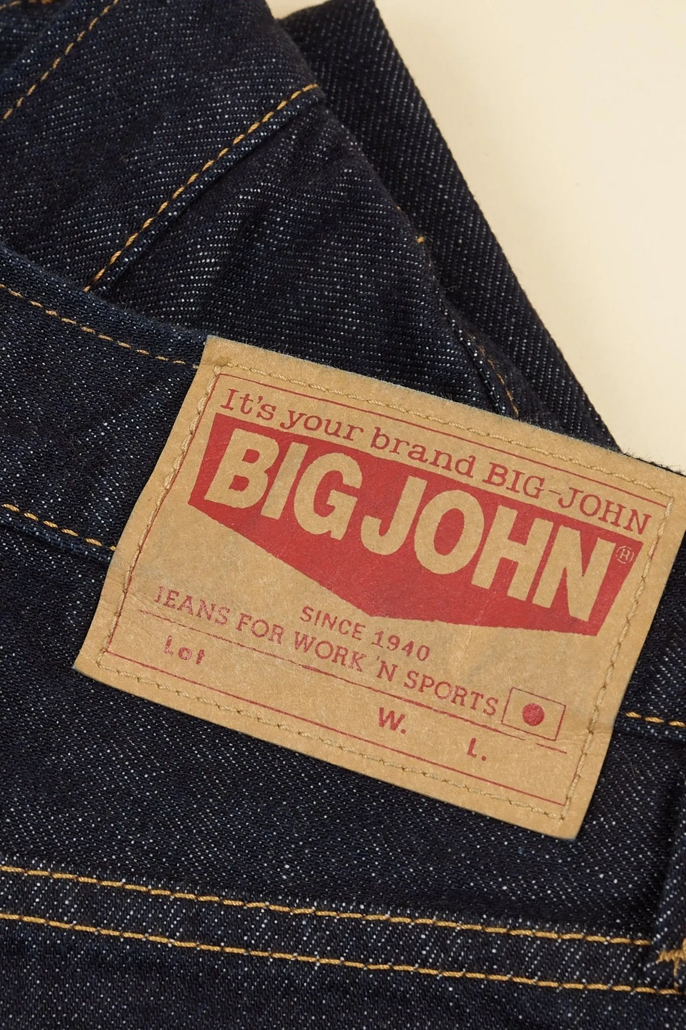 Big John 104 Regular Straight Denim