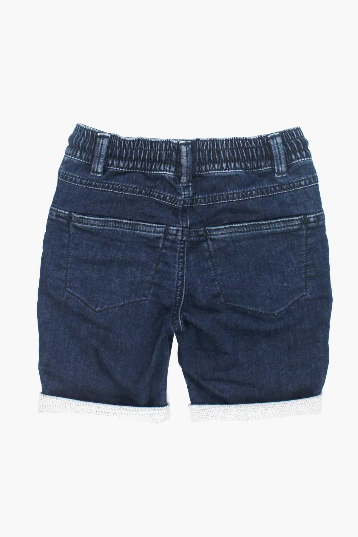 Boys Shorts IKKS Pull-Up - Denim Blue