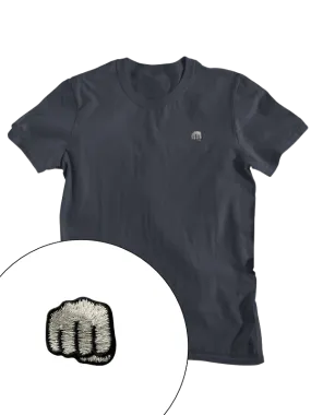 Bump Fist - Tee - Navy Blue