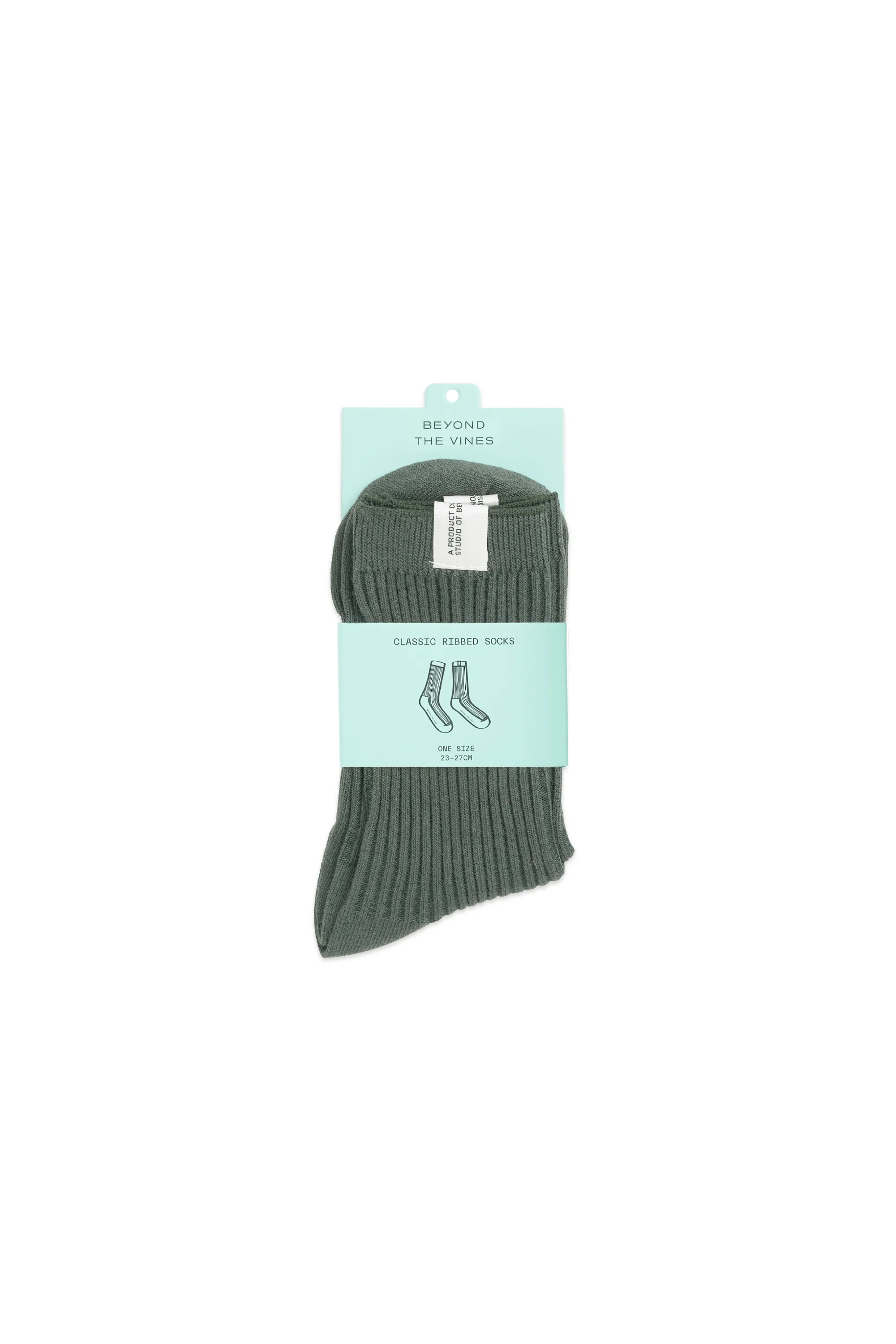 Classic Ribbed Socks