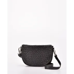 COBB & CO Surrey Woven Leather Crossbody