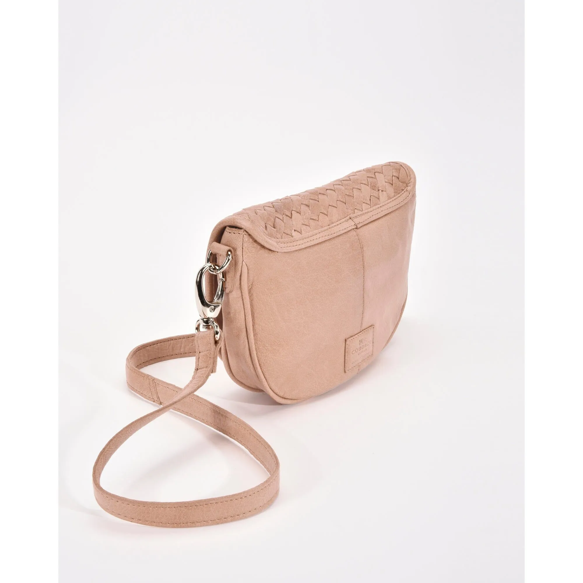 COBB & CO Surrey Woven Leather Crossbody