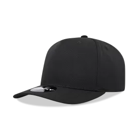 Decky 6024 - 5 Panel Mid Profile, Structured Cotton/Poly Blend Cap