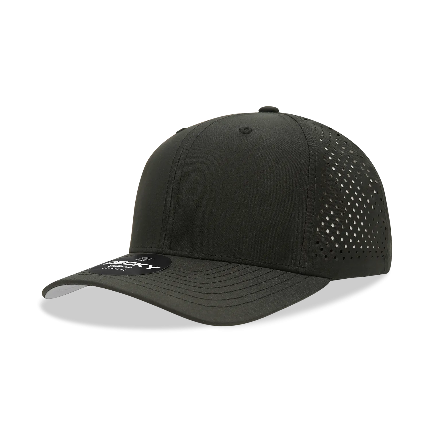 Decky 6227 6 Panel Mid Profile Structured Perforated Performance Cap