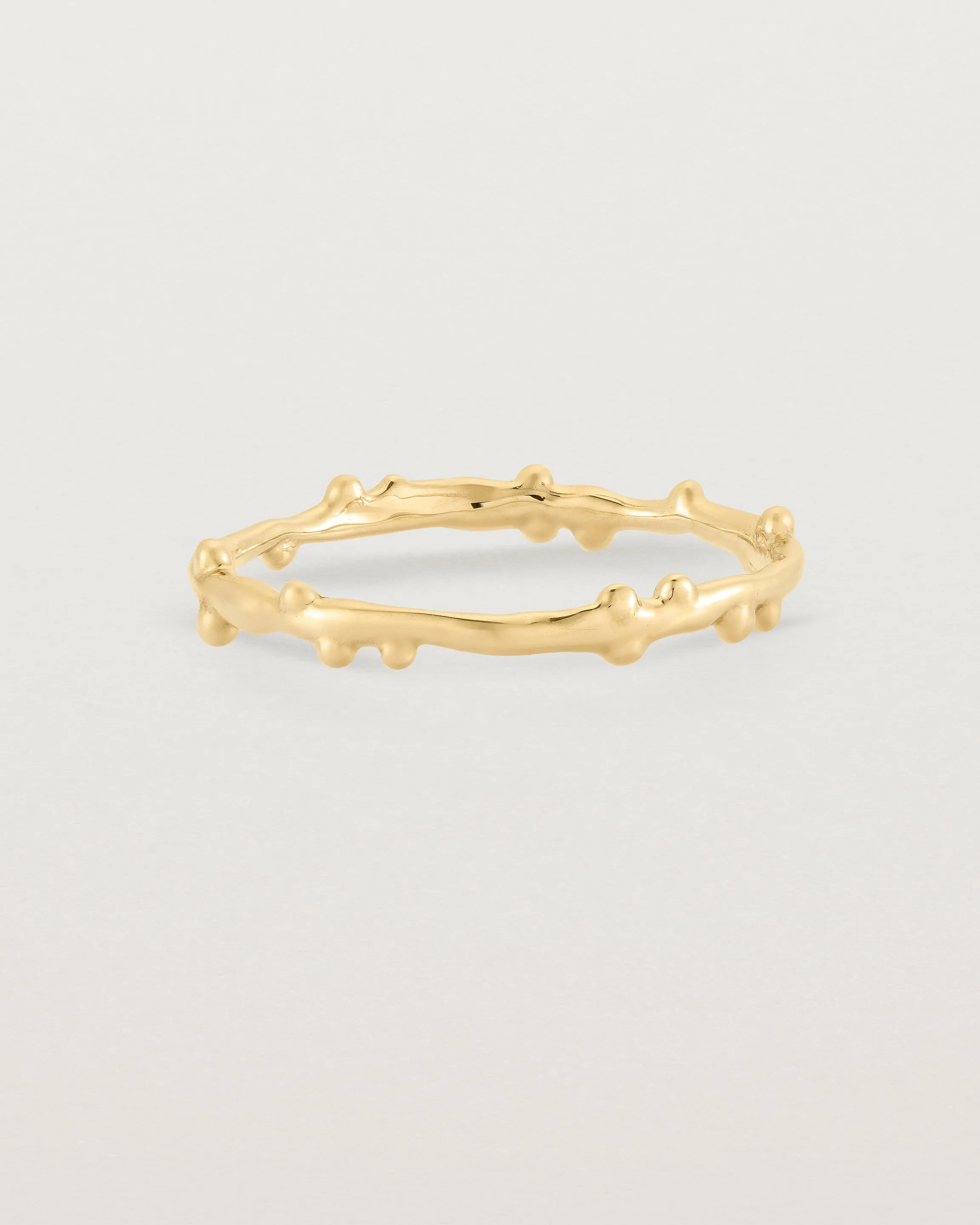 Dotted Organic Stacking Ring