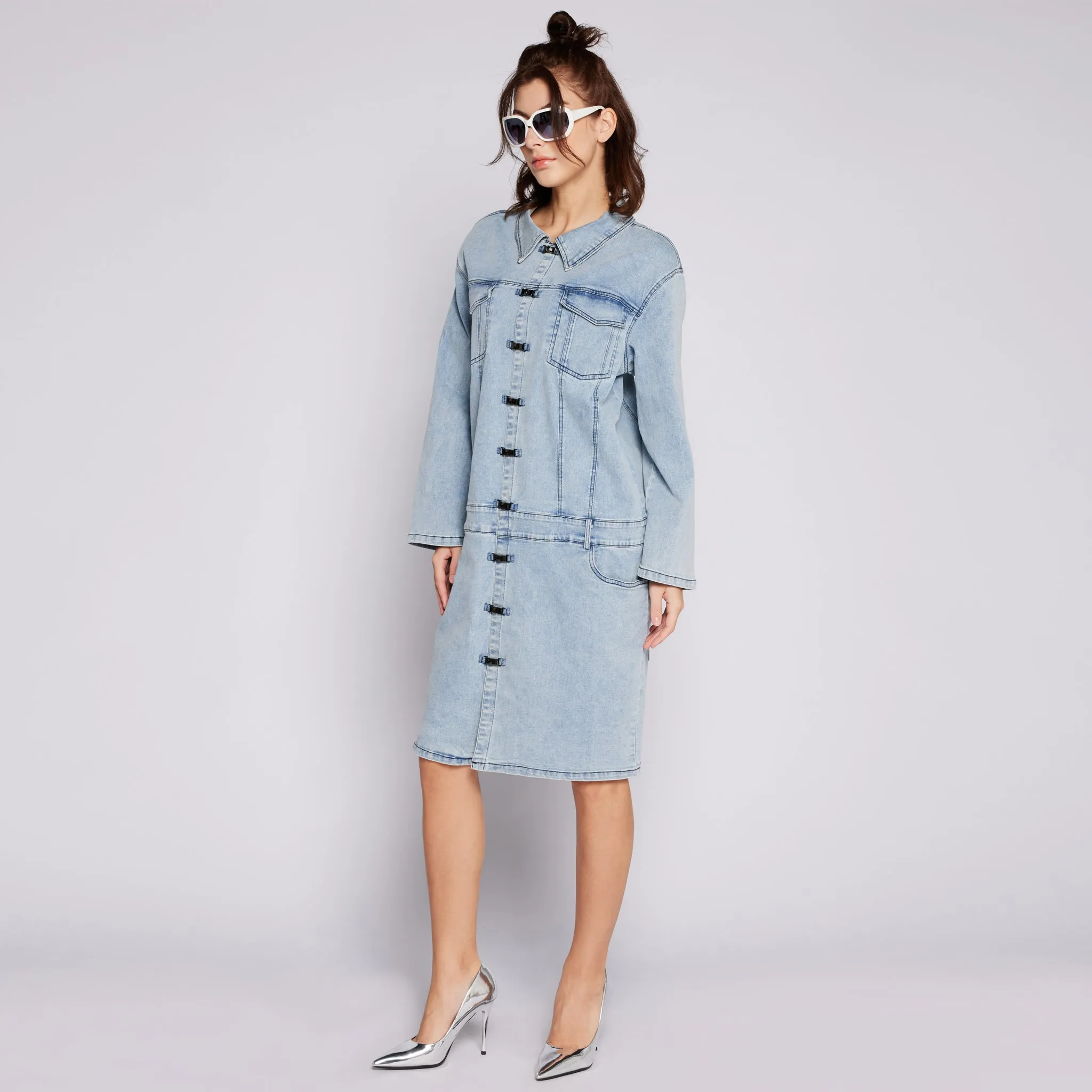 Dragon Denim Dress