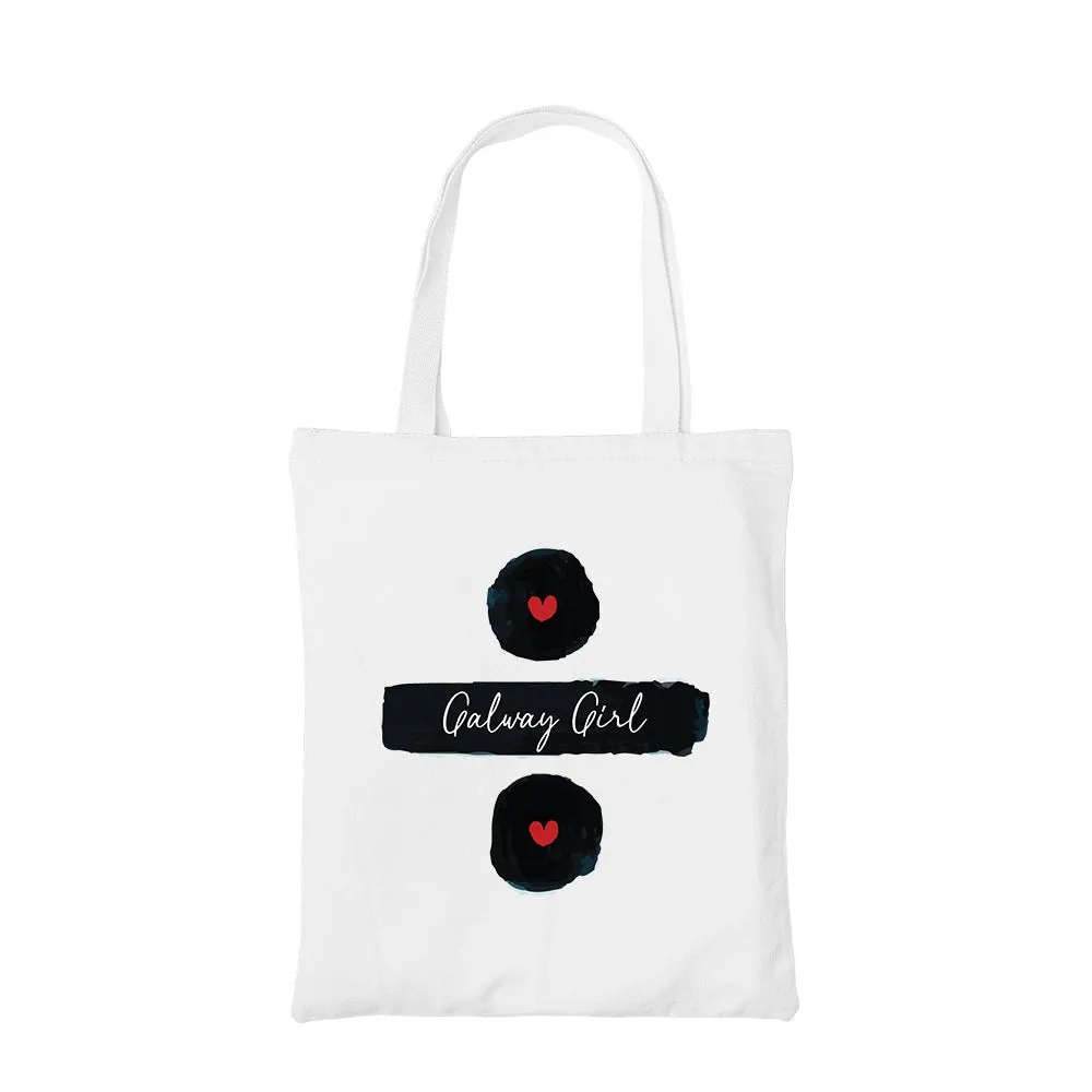 Ed Sheeran Tote Bag - Galway Girl