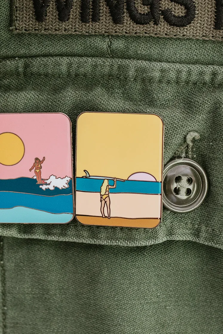 Enameled Pin - Dawn Patrol