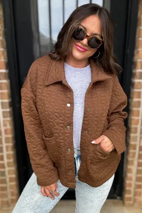 Fireside Brown Quilted Jacket