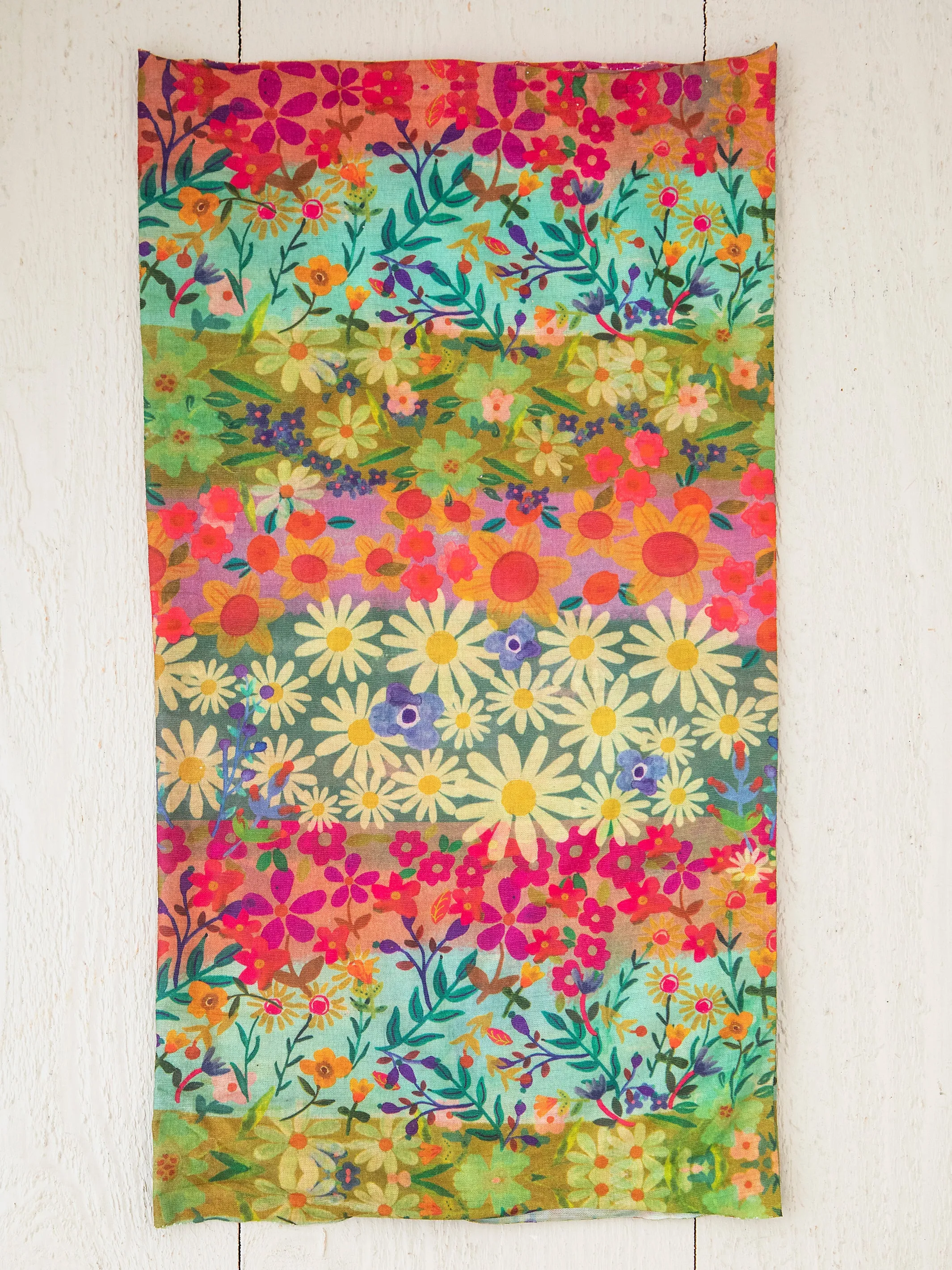 Full Boho Bandeau® Headband - Wildflower Border