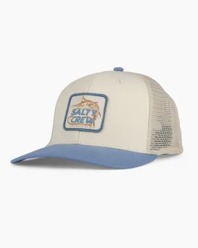 Hook Up Twill Natural Retro Trucker