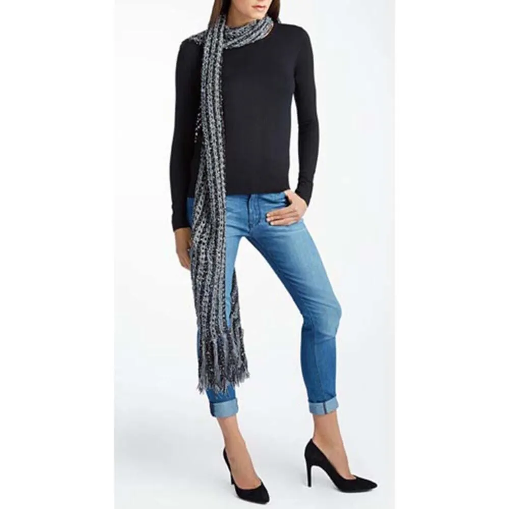 Isaac Mizrahi West Village Striped Scarf Free Download