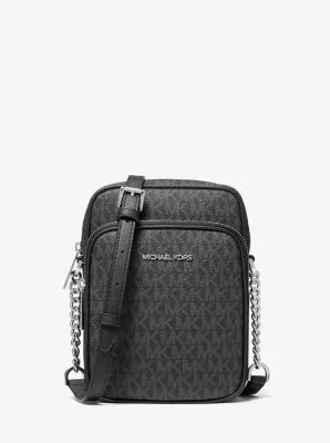 Jet Set Travel Medium Logo Crossbody Bag