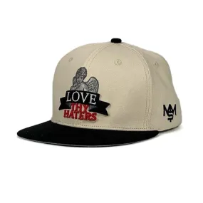 Love Thy Haters - Natural Sail Snapback Cap