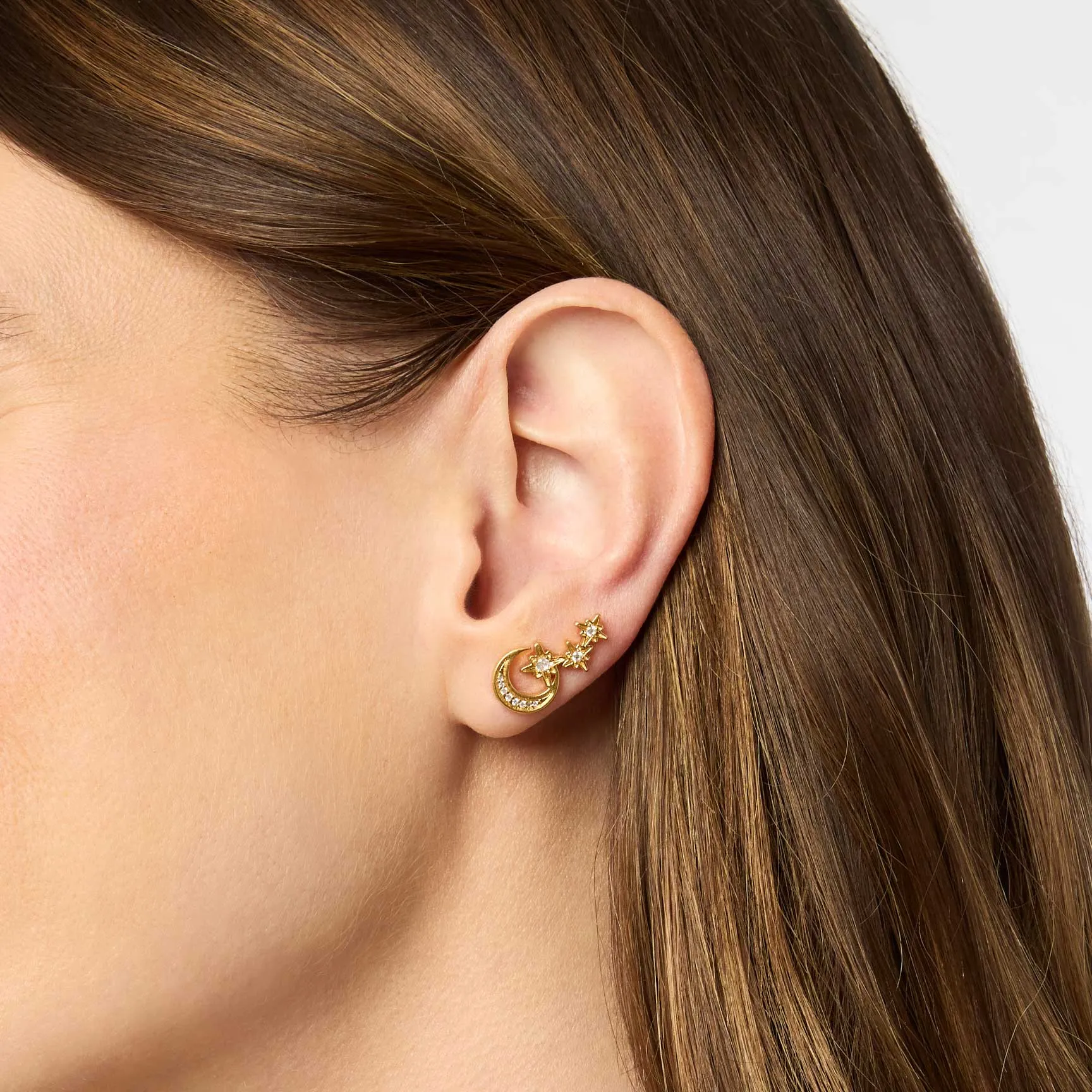 Luna Climber Earring