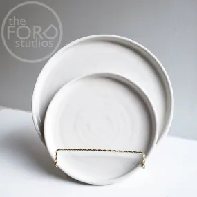 Modern Dinner Plates by Jive Pottery