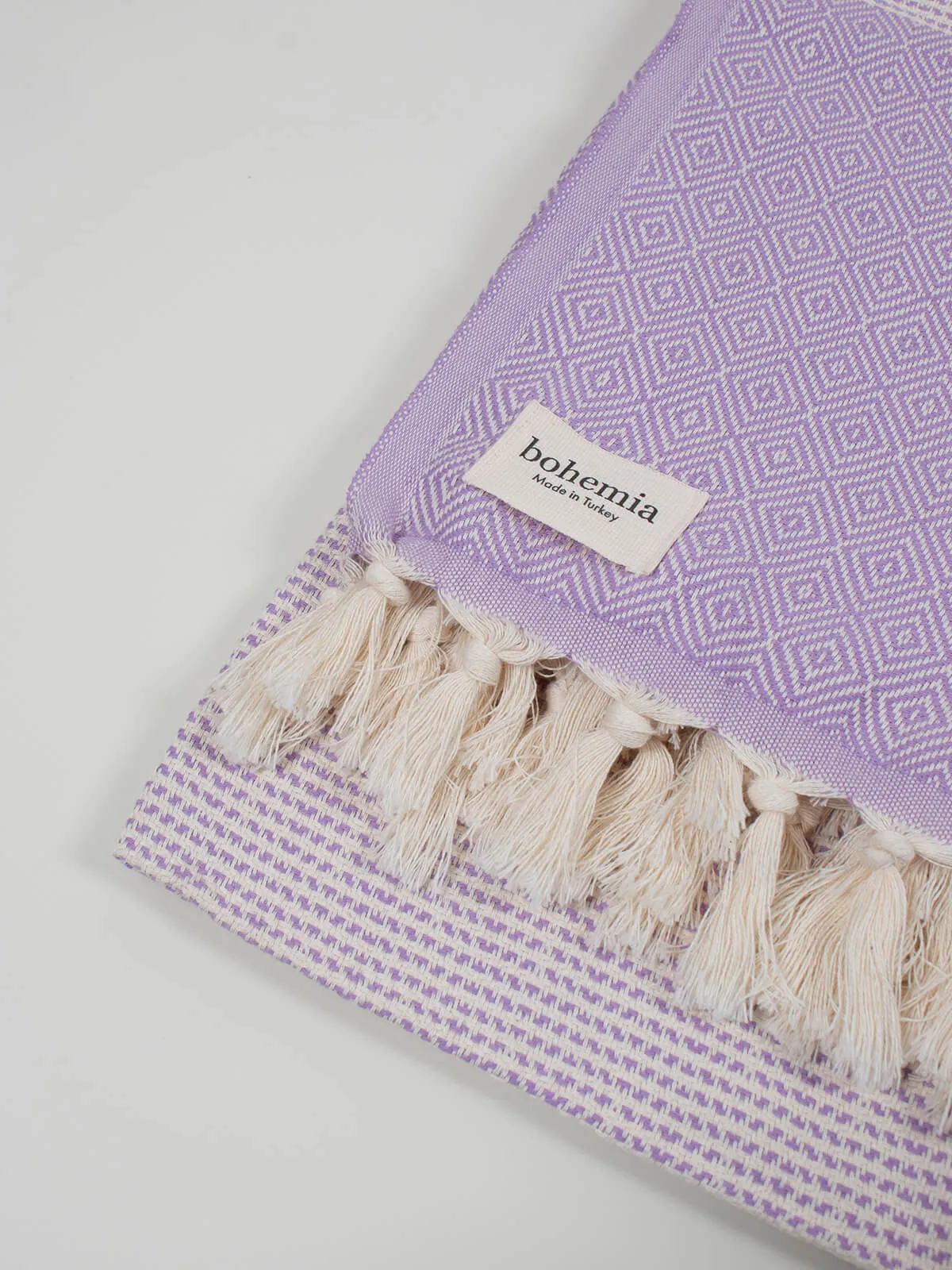 Nordic Dot Hammam Towel, Lilac