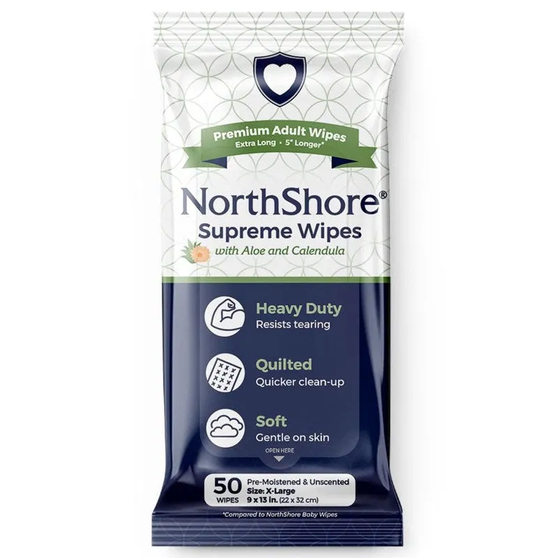 NorthShore Supreme Quilted Wipes