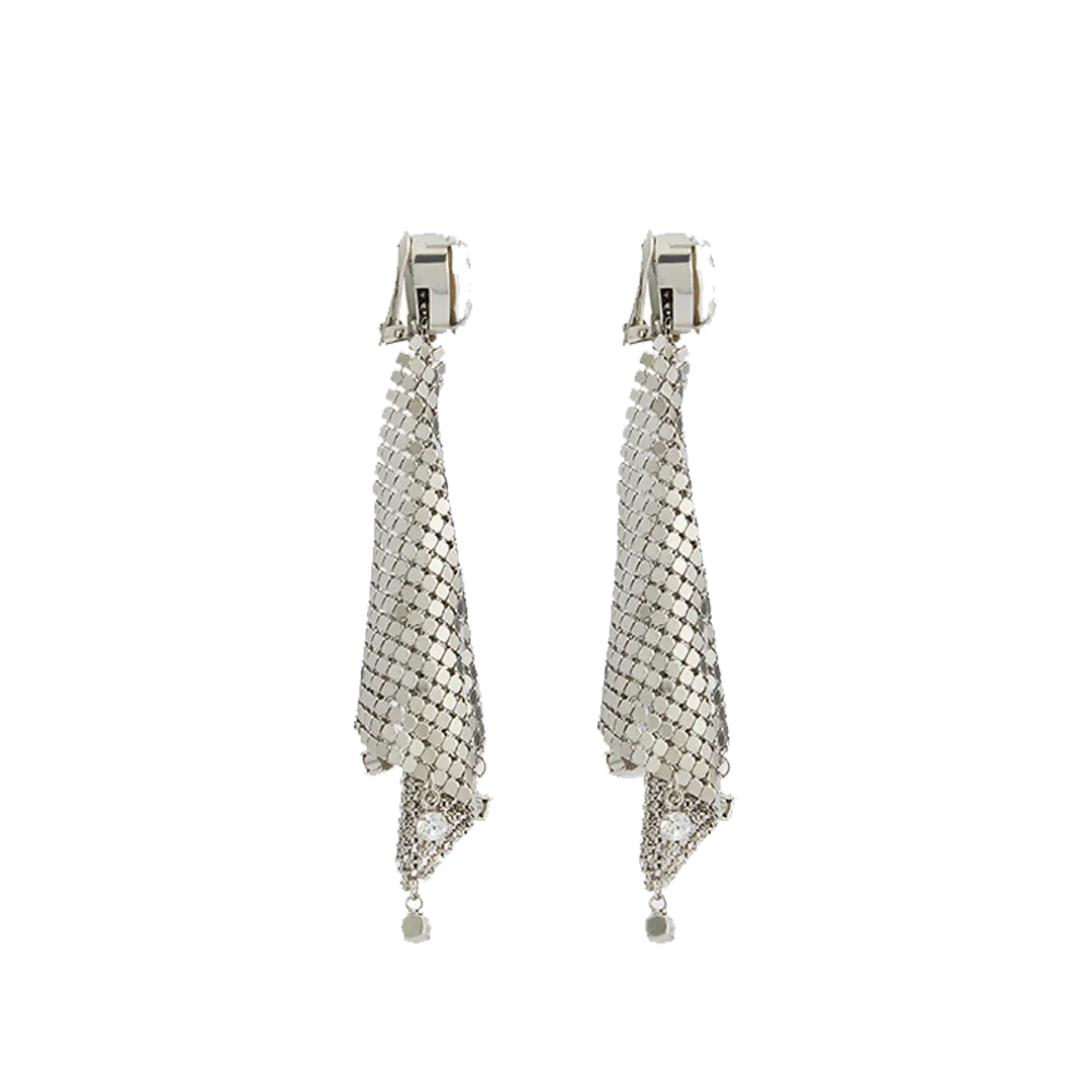 Pixel Strass Drop Earring