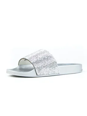 RHINESTONE EMBELLISHED SLIDES