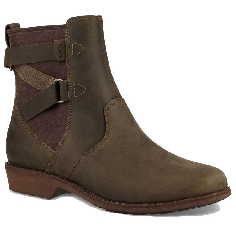 Teva Ellery Ankle Waterproof Boot - Dark Olive