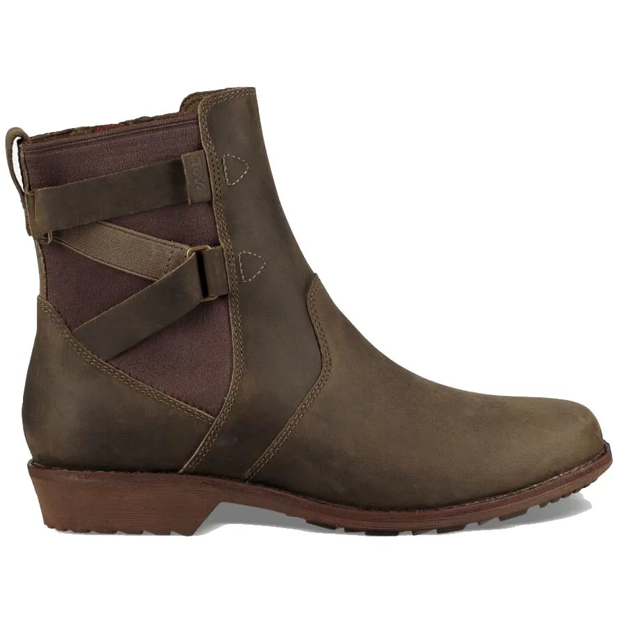 Teva Ellery Ankle Waterproof Boot - Dark Olive