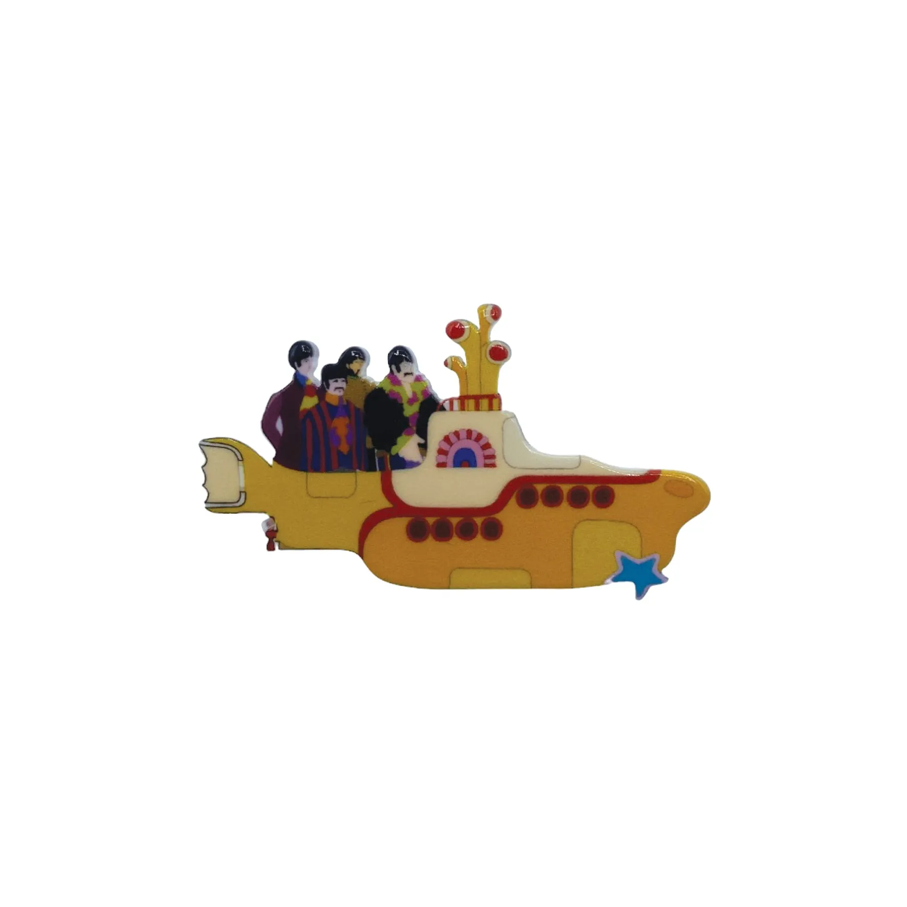 The Beatles Yellow Submarine Brooch