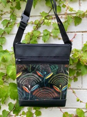 Topsy Bag - Peacock Bloom