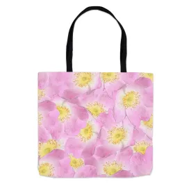 Tote Bag (Three sizes available) Wild rose  2