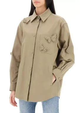 Women’s Butterfly Embellished Overshirt