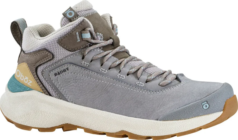 Women's Oboz Cottonwood Mid Waterproof - Drizzle